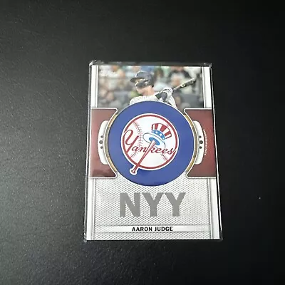 Aaron Judge 2023 Topps Series 1 Commemorative Team Logo Patch Relic TLP-AJ • $2.50