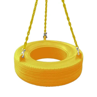 $146.57 • Buy Gorilla Playsets Turbo Tire Swing 360° Swivel Surface Mounted Rubber Yellow