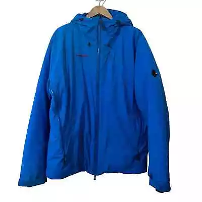 Mammut Ski Jacket Blue Size XL Dry Tech Premium Oti Climate Ajungilak Comfort • $199