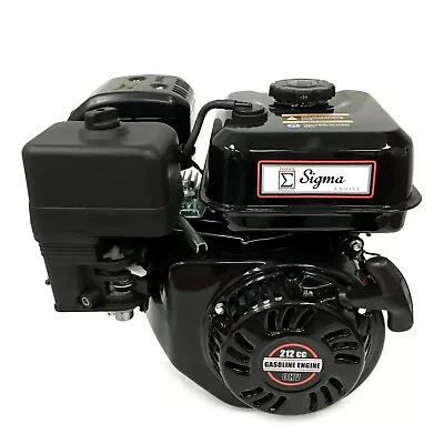 $149.99 • Buy Sigma 6.5HP 212CC Horizontal Engine For Chipper Shredder Same Predator Factory