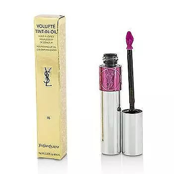 YSL Yves Saint Laurent 6ml Volupte Tint-In-Oil Lip Colour 19 Pink Me Now RRp £28 • £11