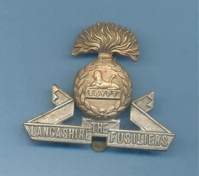 The Lancashire Fusiliers.bi-metal Army Cap Badge • £12