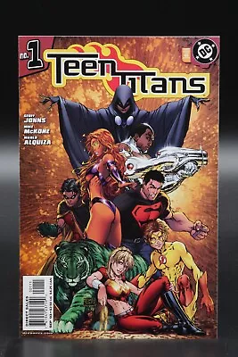 Teen Titans (2003) #1 Michael Turner Variant Cover Mike McKone Geoff Johns NM- • $12.50