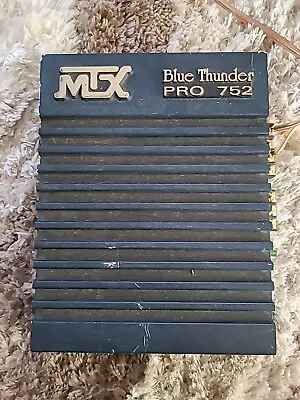 Mtx Blue Thunder Pro 752 Amplifier  • $50