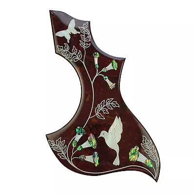 $29.95 • Buy Hummingbird Abalone Pickguard For Gibson Acoustic Guitar, Adhesive Back