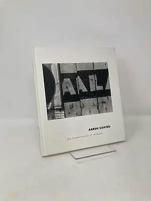 Aaron Siskind The Fragmentation Of Language By Sheryl Conkelton 1st LN HC 1997 • $50