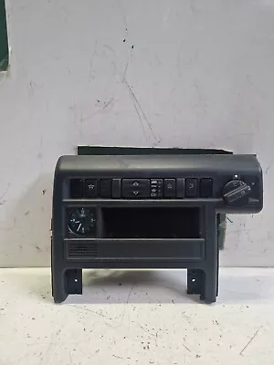 Range Rover P38 Centre Dash Switch Panel Black • $152.15