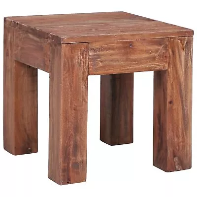 VidaXL Coffee Table 11.8 X11.8 X11.8  Solid Reclaimed Wood • $64.94
