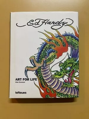 VERY GOOD Ed Hardy Art For Life By Alan Govenar SKU 0482 • $38.86