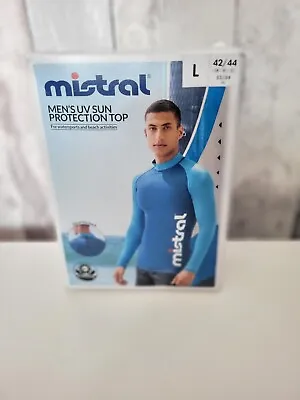 £7 • Buy Mistral Mens UV Sun Protection Top Large Size