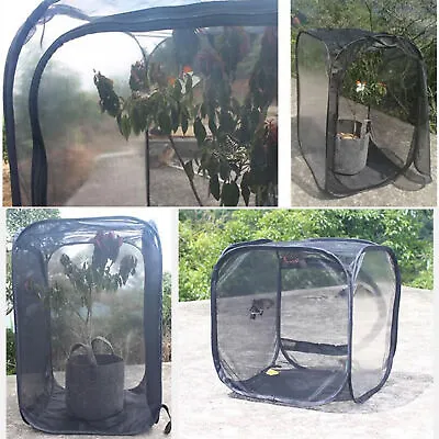 $20.17 • Buy Foldable Insect Butterfly Habitat Mesh Cage Housing Enclosure Cage For Garden