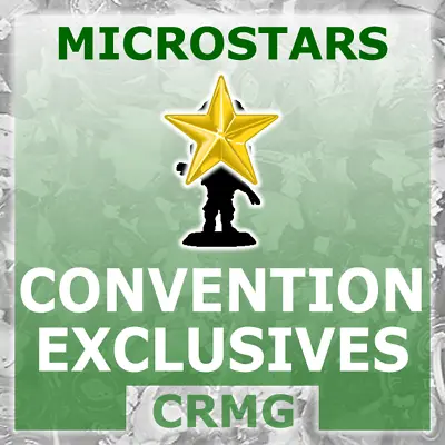 CRMG Corinthian MicroStars UK CONVENTION EXCLUSIVES GOLD BASE (like SoccerStarz) • £2