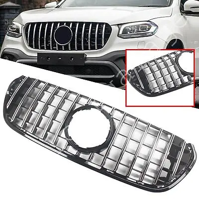 For Benz X-Class W470 X470 2017-2019 Chrome Silver GTR Style Grille X250D X350D • $215.83