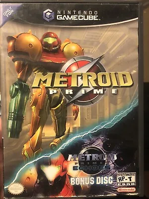 Metroid Prime (Nintendo GameCube) Without Echoes Bonus Disc Manual Included • $19