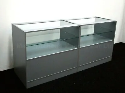 £599.99 • Buy Shop Counter Grey Vape Retail Product Display Unit Storage Cabinet  Kiosk  RMU