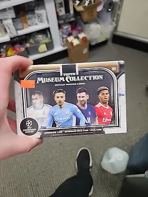 Topps 2022 Museum Collection Soccer Box - 75 Cards • $419.99