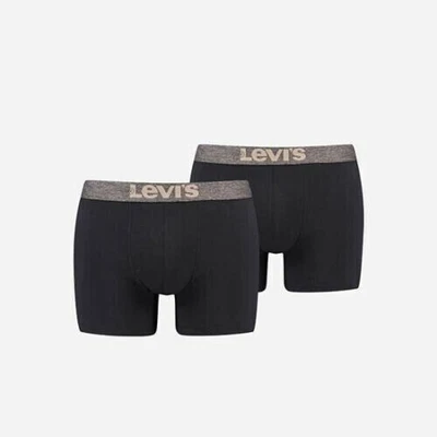 £14.99 • Buy Levi's 37149-0768 Men's Premium 2pk Breif Boxers Underwear Black (Size XL)