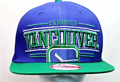 Vancouver Canucks Hat Cap New Era Snapback NHL W/ Stickers • $20