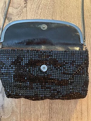 Black Sequin Warehouse Handbag • £6