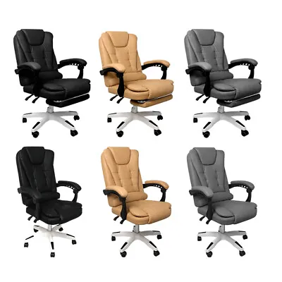 $139.99 • Buy Levede Gaming Chair Office Sturdy Recliner Racing Computer U Executive Footrest