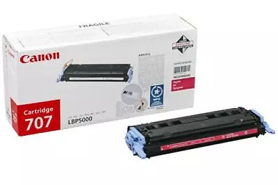 Genuine Canon 707m Magenta Toner Cartridge Vat Inc Opened • £17.91