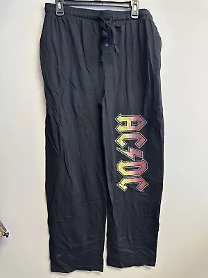 ACDC Mens Lounge Pants NWOT Size Large Black • $13.99