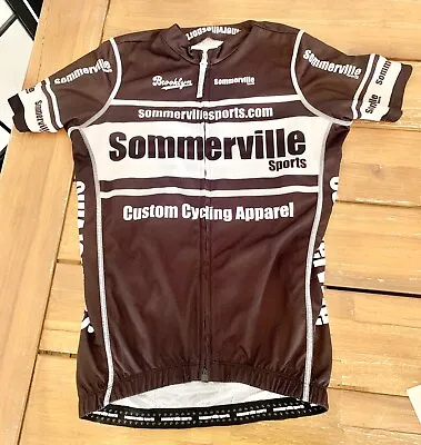 $18.40 • Buy Sommerville Sports Ride Brooklyn Men's Short Sleeve Cycling Jersey Small