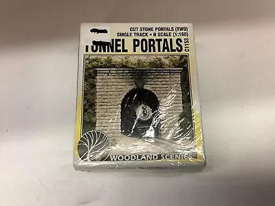 Woodland Scenics #C1153 N Scale   Tunnel Portals (set Of 2)” Kit • $10.95