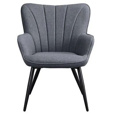 Tub Accent Chair Fabric Living Room Armchair With Soft Seat For Home/Dining Room • £74.99