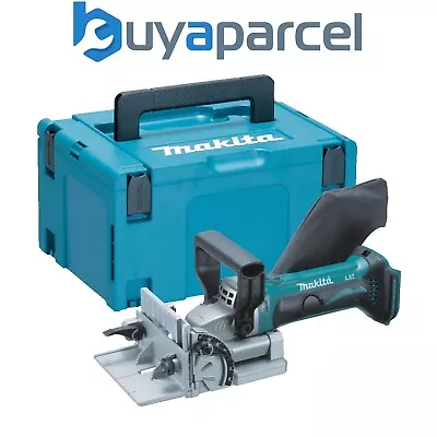 Makita DPJ180Z 18v LXT Cordless Biscuit Jointer 100mm Dowel Joint + Makpac Case • £259.99