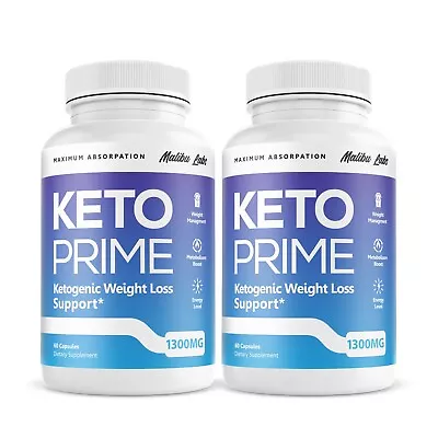 Keto Prime Diet Weight Loss Pills Advance Formula Keto BHB Fat Burner Supplement • $24.72