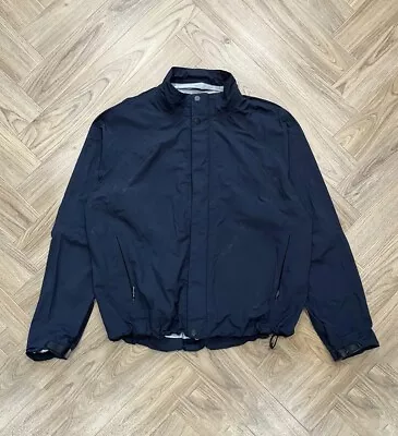 Ralph Lauren RLX Full Zip Black Rain Jacket Men’s L • £25