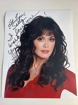 Marie Osmond￼ 8x10 Signed Personalized To Sally Kellerman • $100