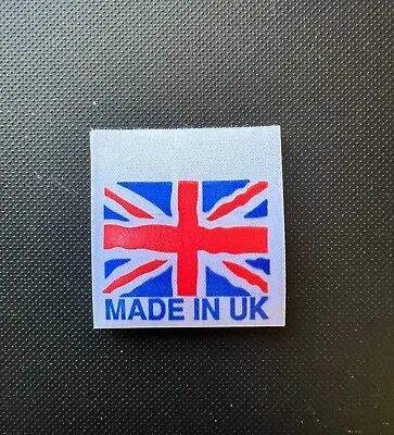 Union Jack | Satin Label | Folded | MADE IN UK • £7.99