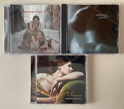 3 Madeleine Peyroux CDs:  Careless Love   Dreamland  &  Half The Perfect World  • $11.99