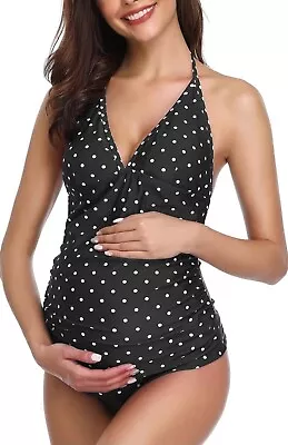 Maternity Tankini Two Pieces Swimming Costume Size 16-18  • £11.99