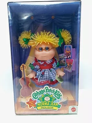 NEW Vtg 1998 Mattel Cabbage Patch Kids Norma Jean Special Edition Doll In Box • $64.95