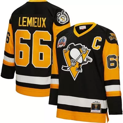 Mario Lemieux Pittsburgh Penguins 1991-92 Mitchell & Ness Jersey • $199.99