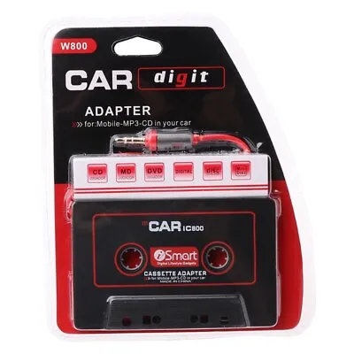 £5.17 • Buy Car  Cassette To Aux Adapter 3.5mm Tape Player For Smartphone MP3  Player
