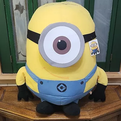 HUGE LIFE SIZE MINION STUART Plush Stuffed Toy Despicable Me 2 • $49.99