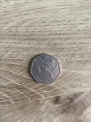 2011 Olympic Taekwondo 50p Coin (Circulated) • £2