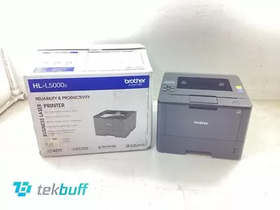 Brother HL-L5000D Monochrome Laser Printer - 1200 Dpi - Duplex USB 2.0 • $155