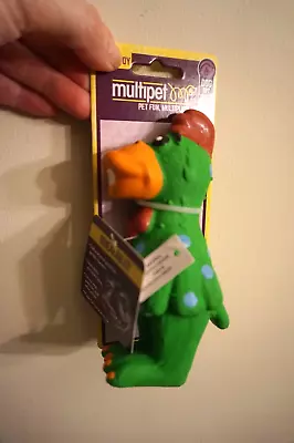 Nwt Multipet Dog Toy Globken Chicken Latex Green • $7.99