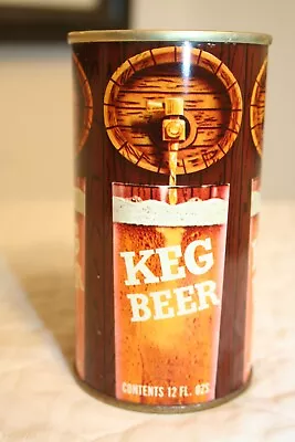 KEG BEER 12 Oz. 1970's SS Pull Tab From Baltimore Maryland • $6.39