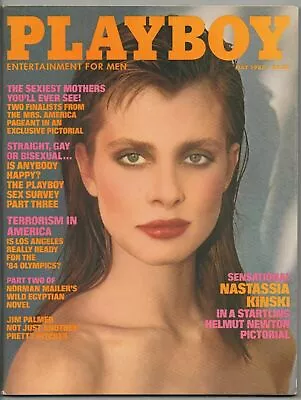 Playboy May 1983 Nastassja Kinski NUDE Ansel Adams Charlton Heston  • $6