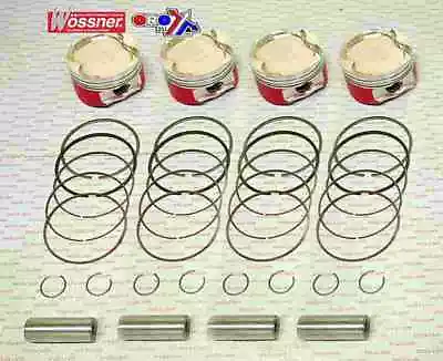 Suzuki GSXR1300 Hayabusa Turbo 99 - 07 81.00mm Bore Wossner Racing Pistons (x4) • $1376.50