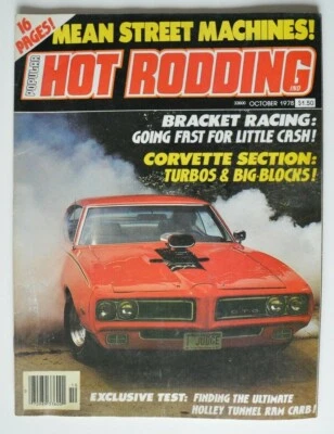 $7.40 • Buy POPULAR HOT RODDING October 1978 Hemi 'Cuda V8 Pinto '68 Camaro Olds 455 V8