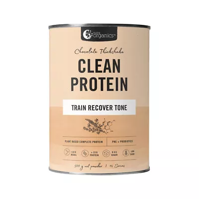 Nutra Organics Clean Protein 500g Asstd Flavours - Plant Based Protein • $39.95