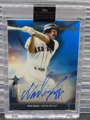 2023 Topps Luminaries Wade Boggs Hit Kings Auto Autograph Blue #4/5 Red Sox • $4.25