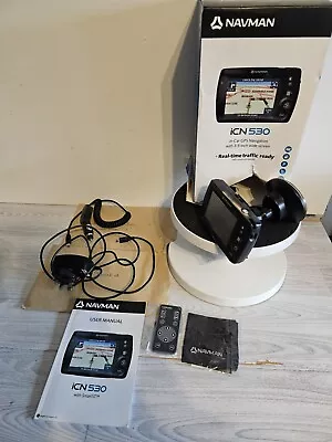 Navman ICN 530 GPS Navigation System Plus Remote And Instruction  • £25